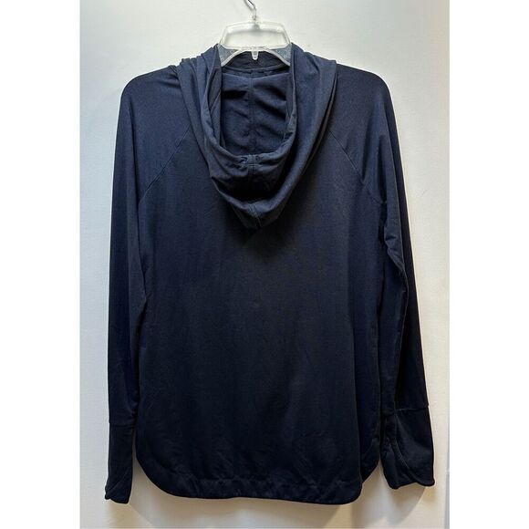 Athleta women’s blue hooded sweatshirt size Medium. #44-1737 - Picture 4 of 4